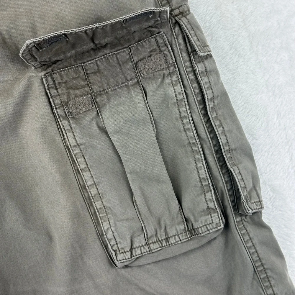 Columbia Cargo Shorts Mens‎ 32 Grey Gorpcore Hiking Outdoor Utility Cotton